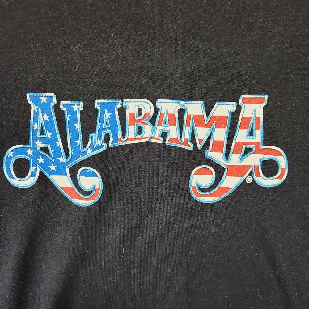 Alabama Band Tee Mens XL 50 Years Life Music Tour Concert T Shirt Black - Picture 2 of 8